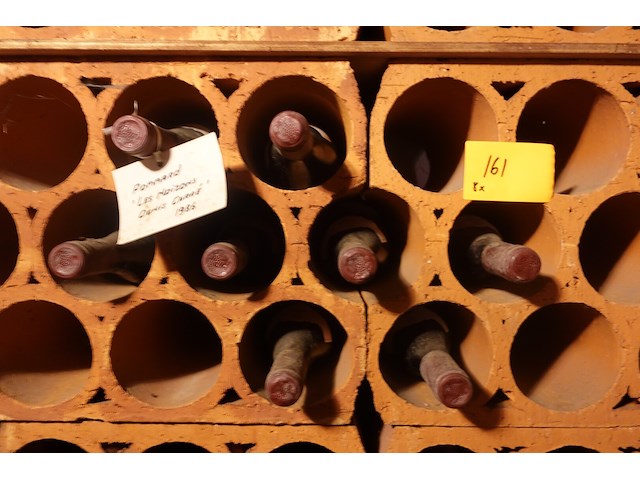 8x 75cl pommard les noizons denis carré 1986 - afbeelding 3 van  3