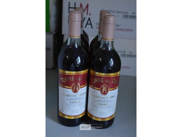 8x 75cl torre del oror cosecha - afbeelding 1 van  3