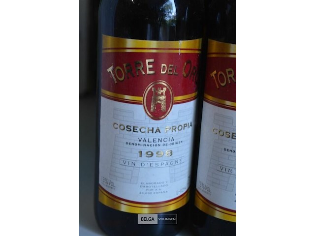 8x 75cl torre del oror cosecha - afbeelding 2 van  3