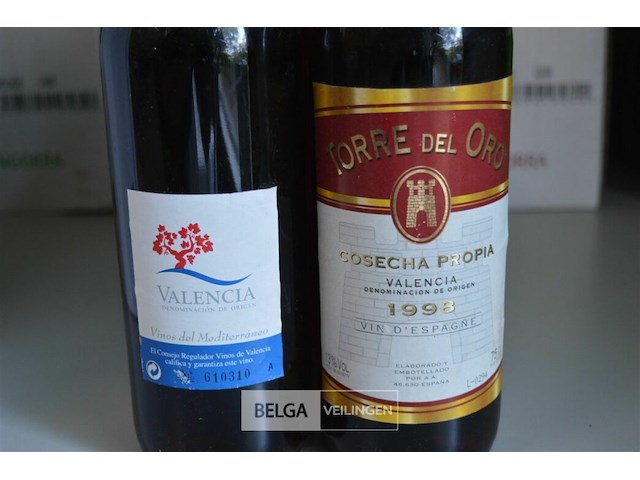 8x 75cl torre del oror cosecha - afbeelding 3 van  3