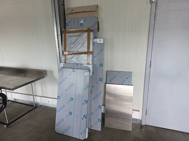 (8x) (8x) inox werkbladen nn nn - afbeelding 1 van  5