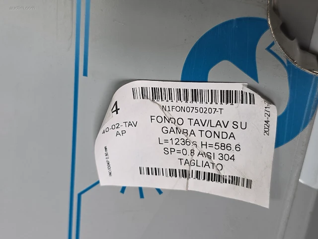 (8x) (8x) inox werkbladen nn nn - afbeelding 2 van  5
