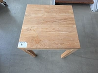 (8x) (8x) professionele houten (teak) tafel - afbeelding 2 van  2
