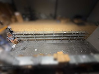 8x aluminium rekken – totaal ±9,6 meter – lot 114 - afbeelding 1 van  3