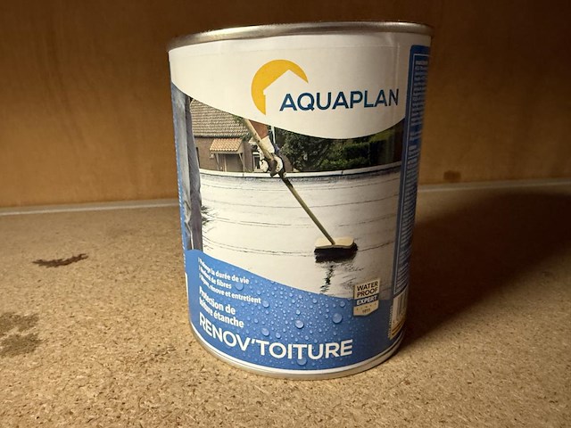 8x aquaplan waterdichte dakbescherming 1kg - afbeelding 1 van  4