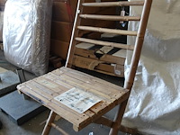 8x bamboel klapstoel - afbeelding 3 van  4