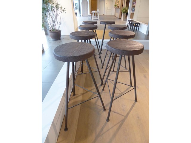 8x barstoel - afbeelding 1 van  3