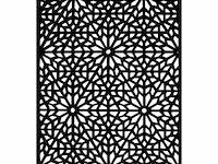 8x deco element mouharabiy 180x90cm zwart - afbeelding 1 van  3