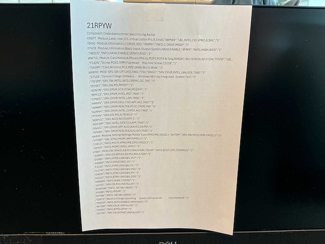 8x dell all-in-one incl voeten (data-wipe!) - afbeelding 4 van  11