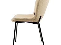 8x design eetkamerstoel teddy creme - afbeelding 4 van  5