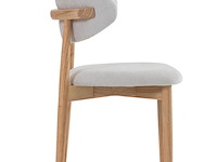 8x design eetkamerstoelen naturel - afbeelding 3 van  5