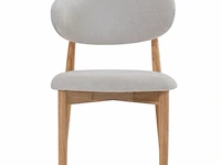 8x design eetkamerstoelen naturel - afbeelding 2 van  5