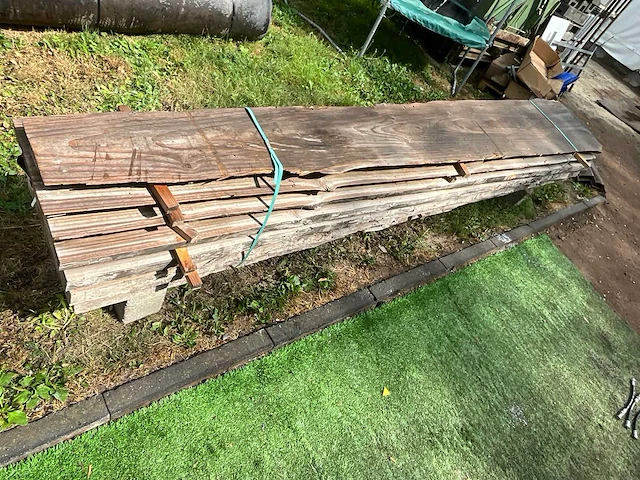 8x diverse boomstamplanken - afbeelding 1 van  2