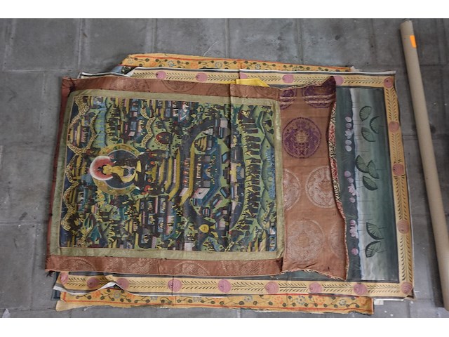 8x diverse kunst op doek - afbeelding 1 van  9