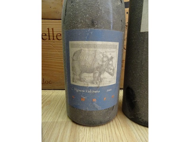 8x diverse oude rode wijnen - afbeelding 3 van  12