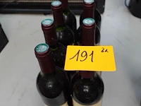 8x diverse wijn