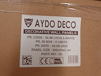 8x doos decorative wandpanelen aydo deco - afbeelding 4 van  4