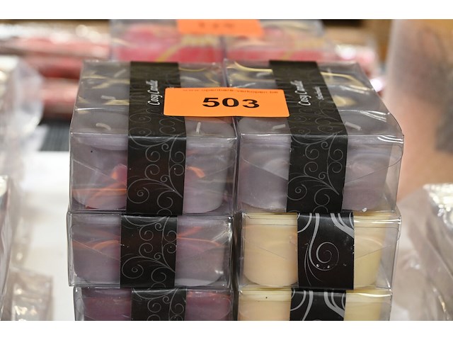8x doos kleine kaarsjes - afbeelding 1 van  1