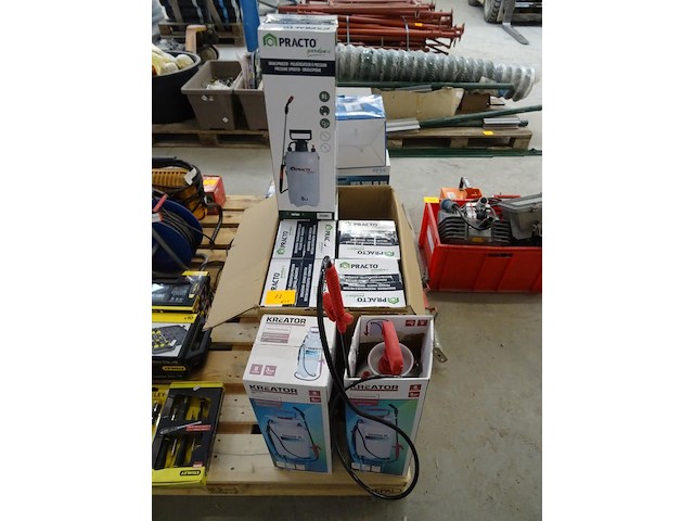 8x drukspuit practo garden/ kreator - afbeelding 1 van  3