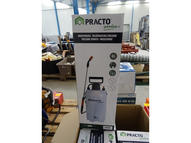 8x drukspuit practo garden/ kreator - afbeelding 2 van  3