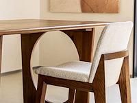 8x eetkamerstoel - walnoot - afbeelding 5 van  5