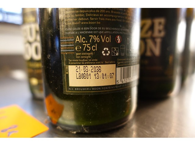 8x fles oude geuze - afbeelding 3 van  3