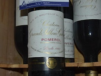 8x fles rode wijn, château grands sillons garachot, pomerol, 1998, 75cl - afbeelding 2 van  3