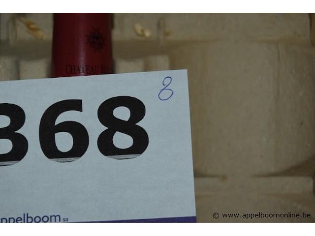 8x fles rode wijn, château rouget, pomerol, 2004, 75cl - afbeelding 3 van  3