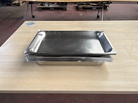 8x gastro rvs bak - afbeelding 1 van  3