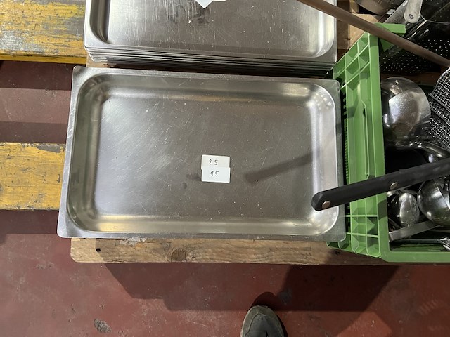 8x gastro rvs bak - afbeelding 3 van  3