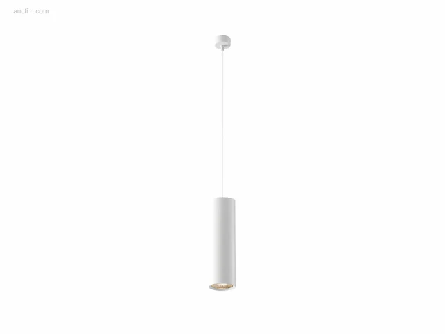 (8x) gu10 decoratief hanglamp cilinder 24cm zand... - afbeelding 1 van  6