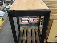 8x houten staantafel - afbeelding 2 van  6