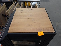 8x houten staantafel - afbeelding 4 van  6