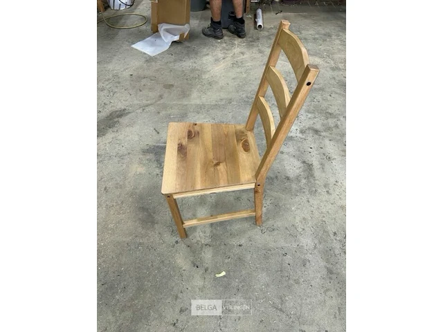 8x houten stoeltjes - afbeelding 2 van  3