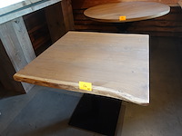 8x houten tafel - afbeelding 2 van  3