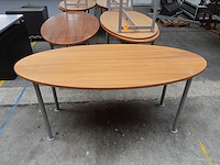 8x houten tafel - afbeelding 2 van  4