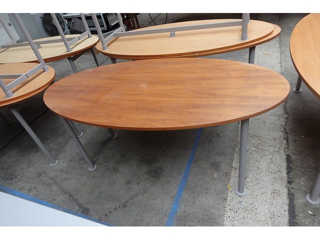 8x houten tafel - afbeelding 4 van  4