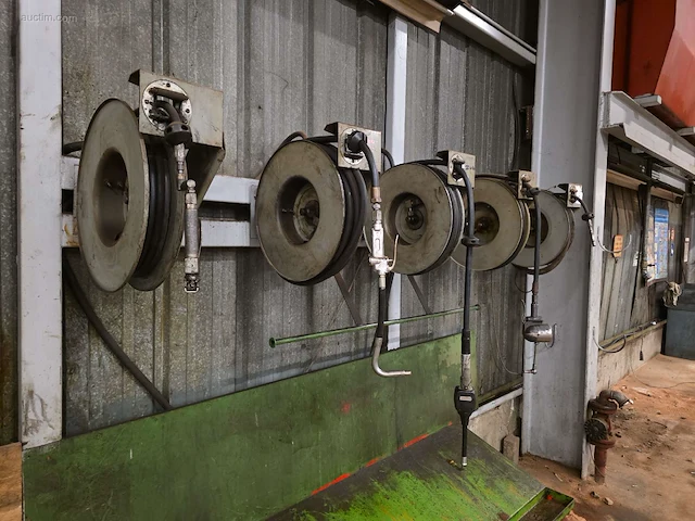 (8x) hydraulische haspels waaronder samoa, dcm... - afbeelding 1 van  9