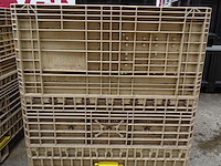 8x inklapbare palletbox ropak - afbeelding 1 van  4