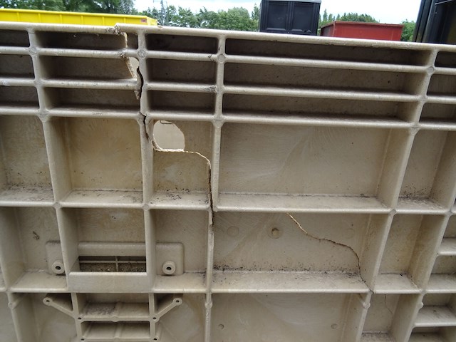 8x inklapbare palletbox ropak - afbeelding 4 van  4