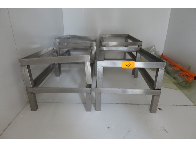 8x inox onderstel - afbeelding 1 van  2