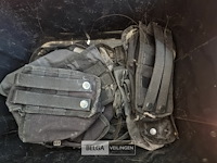 (8x) korps mariniers nl molle opbouwtas divers zwart - afbeelding 2 van  2