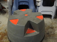 8x kunststof opstapje + trapladder - afbeelding 3 van  4