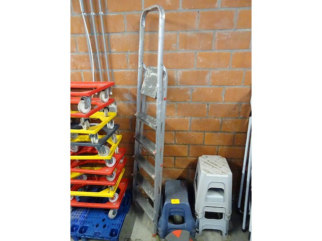 8x kunststof opstapje + trapladder - afbeelding 4 van  4