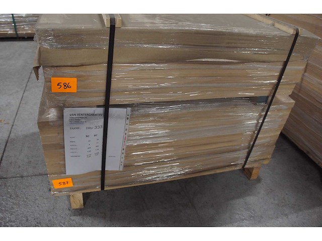 8x massief eiken traptreden 33mm - afbeelding 1 van  4