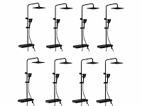 8x mawialux opbouw regendoucheset - digitaal display