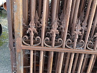 8x metalen poort - afbeelding 3 van  4