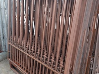 8x metalen poort - afbeelding 4 van  4