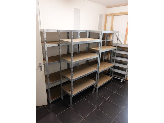 8x metalen rek - afbeelding 1 van  4