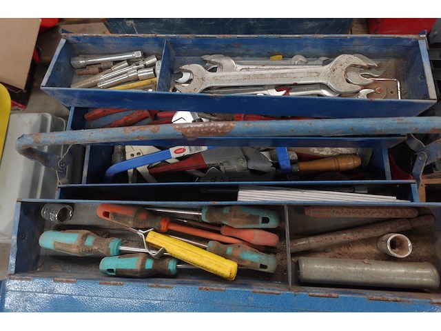8x metalen werkkoffer - afbeelding 8 van  8